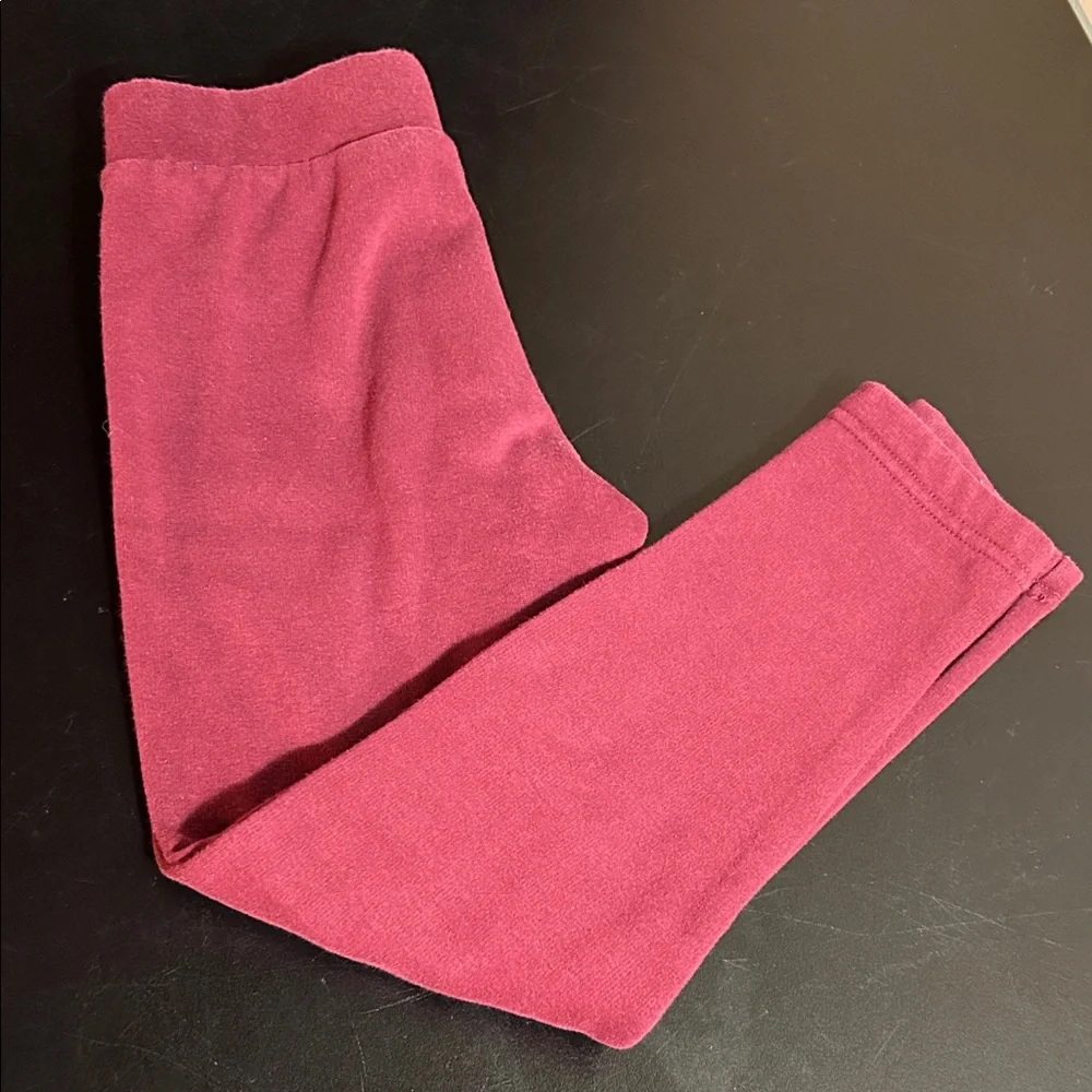 Old Navy Kids Burgundy Leggings - Picture 4 of 4